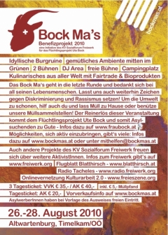 Bock Mas Flyer 2010 - hinten
