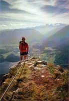 Stefan und dahinter der Dachstein