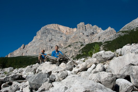 Berni, Kasi und der Monte Pelmo