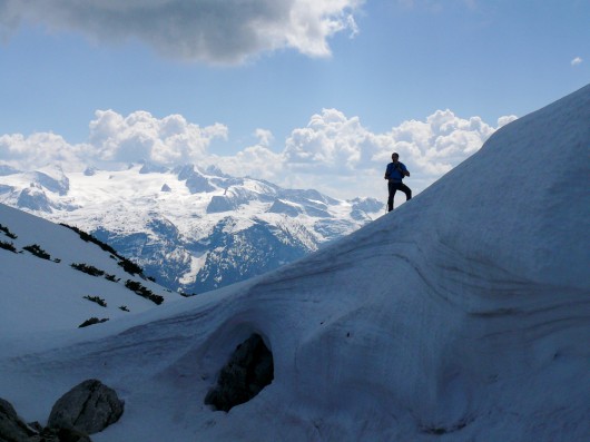 Dachsteingebirge, Berni und die Schaumrolle